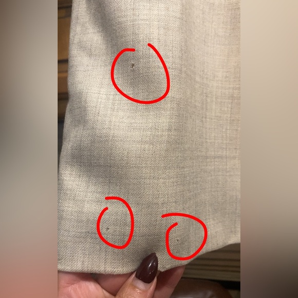 🐇Jones Wear Beige Pencil Skirt Textured Pockets Neutral Vintage 12 - Picture 5 of 9